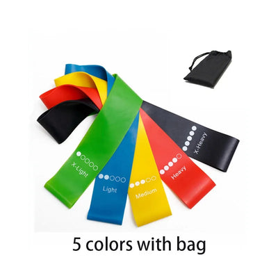 5 Piece Resistance Band Set