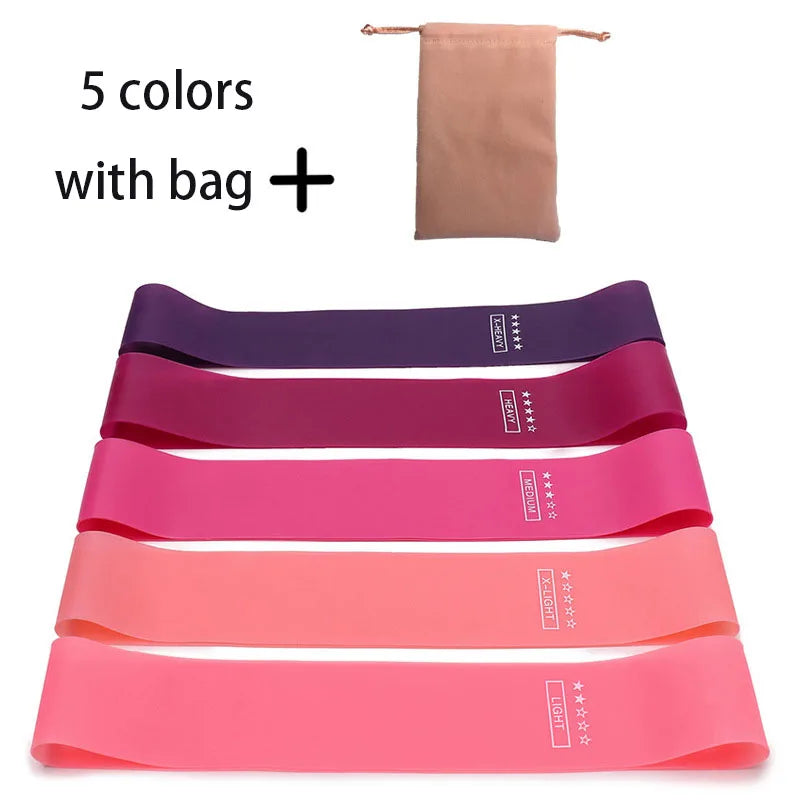 5 Piece Resistance Band Set