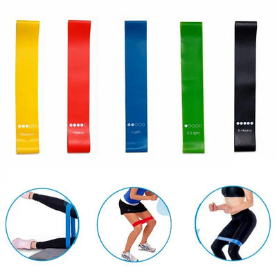 5 Piece Resistance Band Set